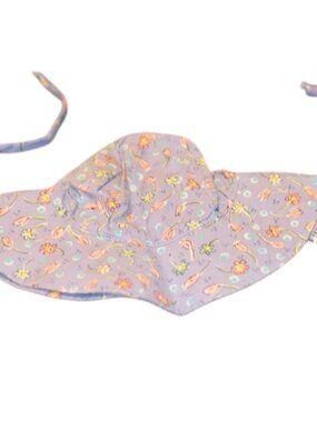 Talbots Kids Girls Sun Hat Size Medium Floral